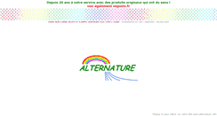 Desktop Screenshot of alternature.com